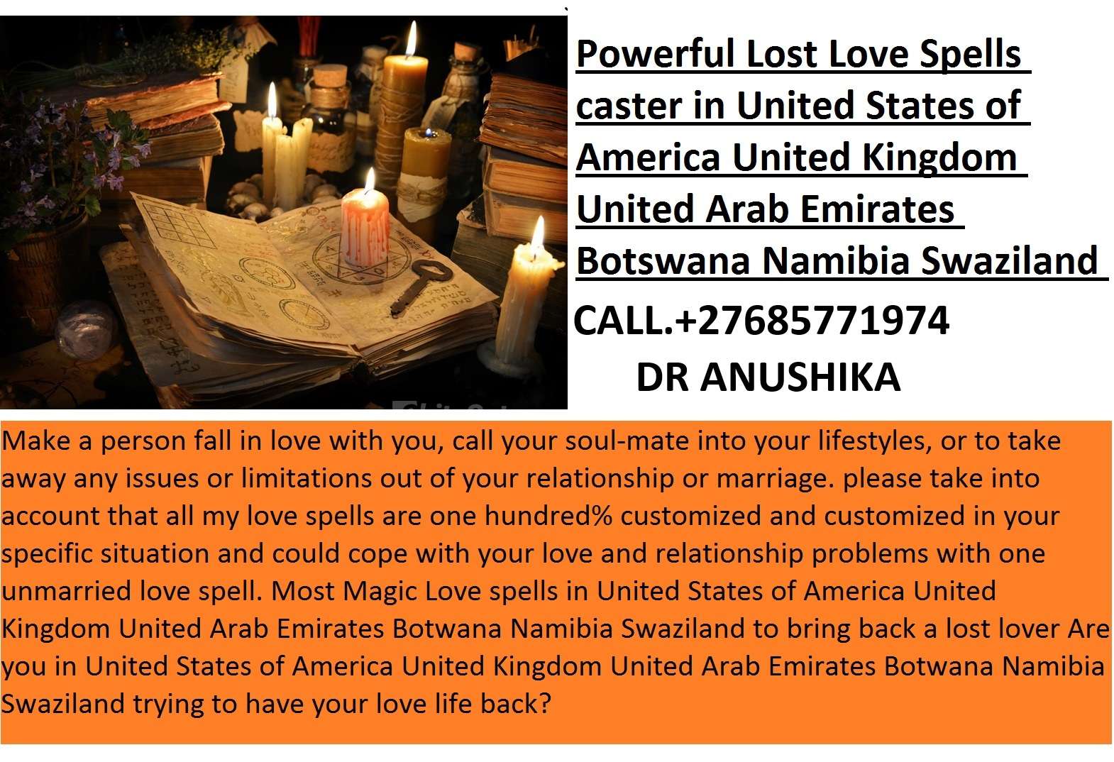 Lost love spells and marriage, traditional healer, money spells, Johannesburg +27685771974
